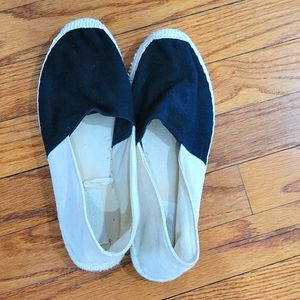 Colorblock Espadrille flats, GUC!🎉🎊